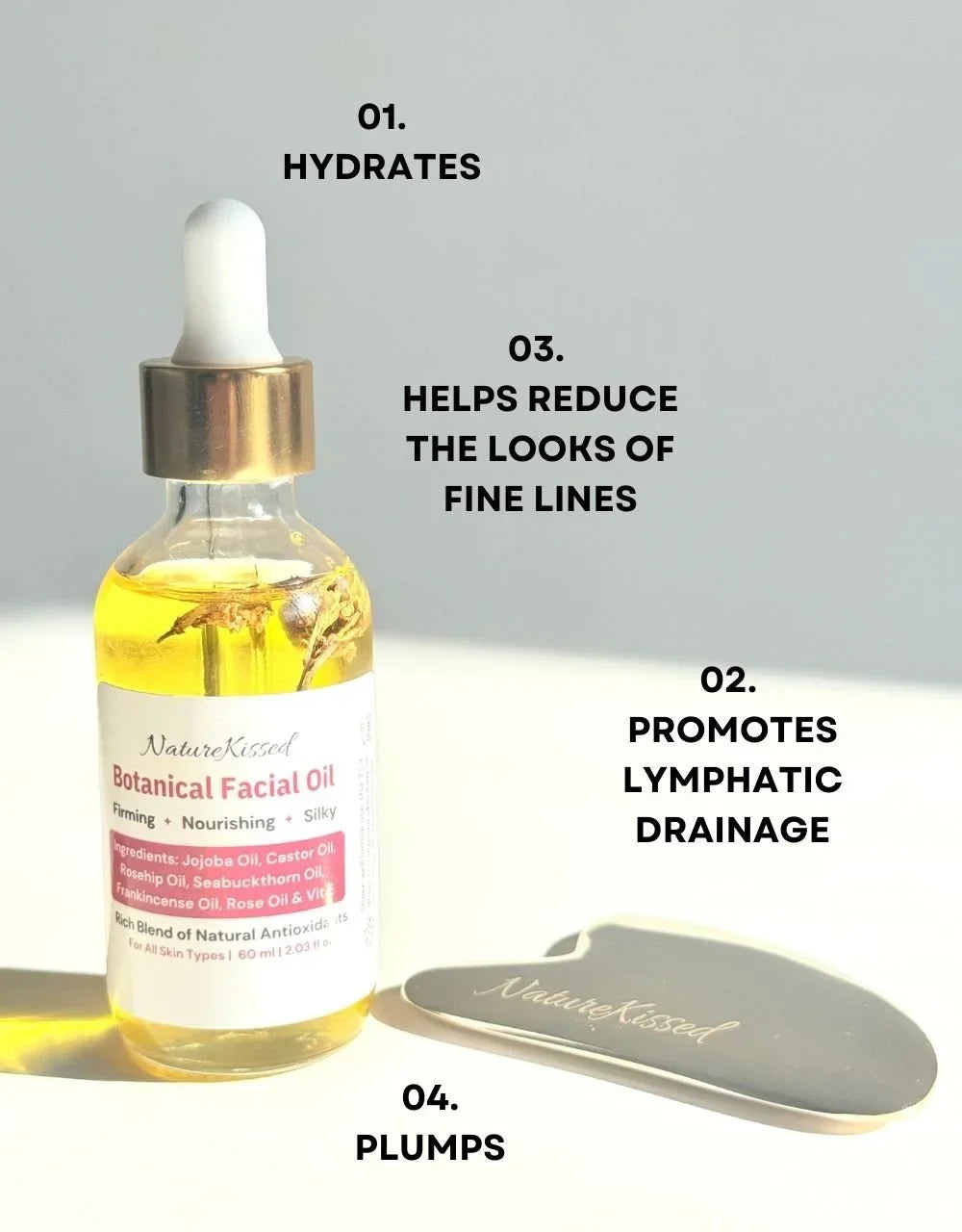 Botanical Face Oil | Hydrating, Nourishing & Plumping