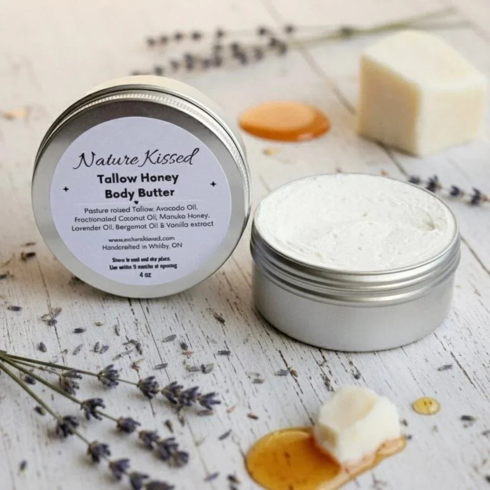 Tallow Honey Body Butter Duo | Moisturising, Soothing & Luxurious