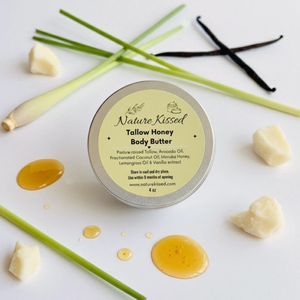 Tallow Honey Body Butter Duo | Moisturising, Soothing & Luxurious