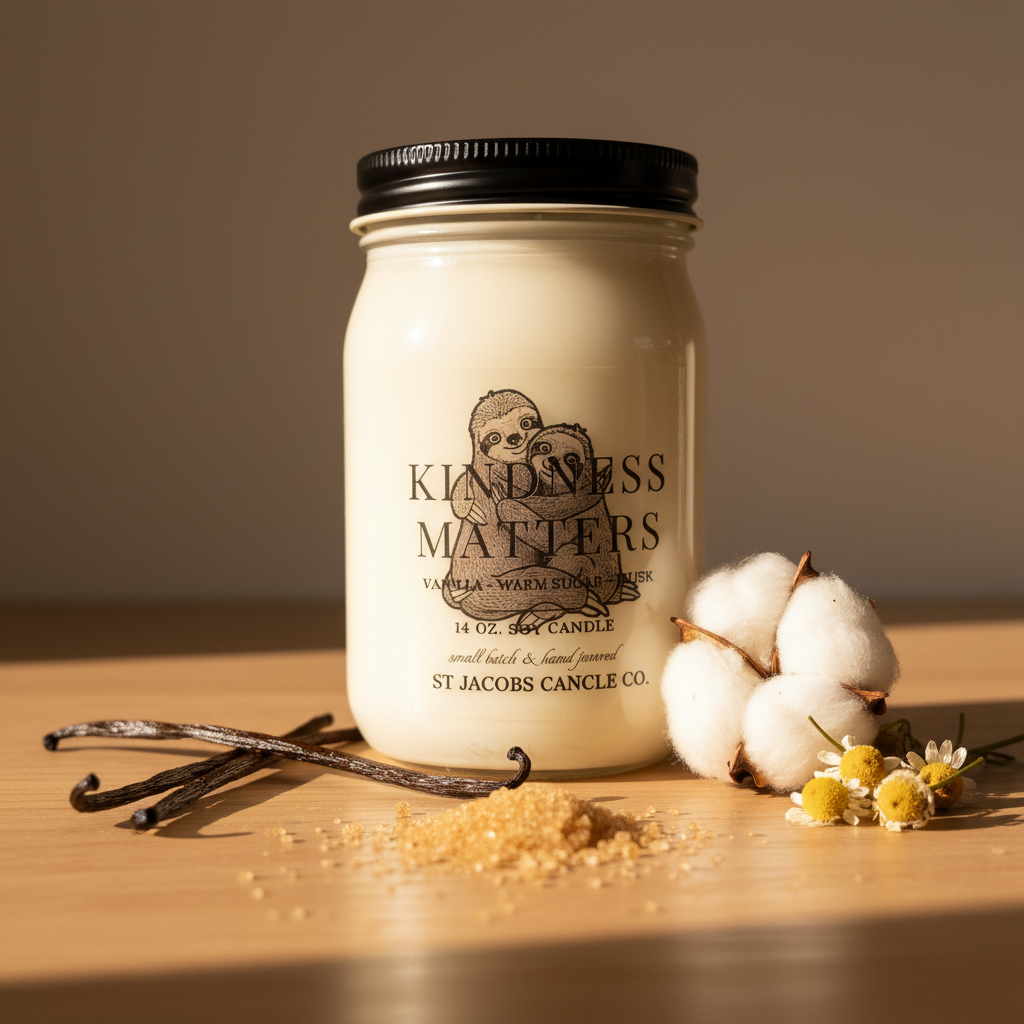"KINDNESS MATTERS" Natural Soy Candle