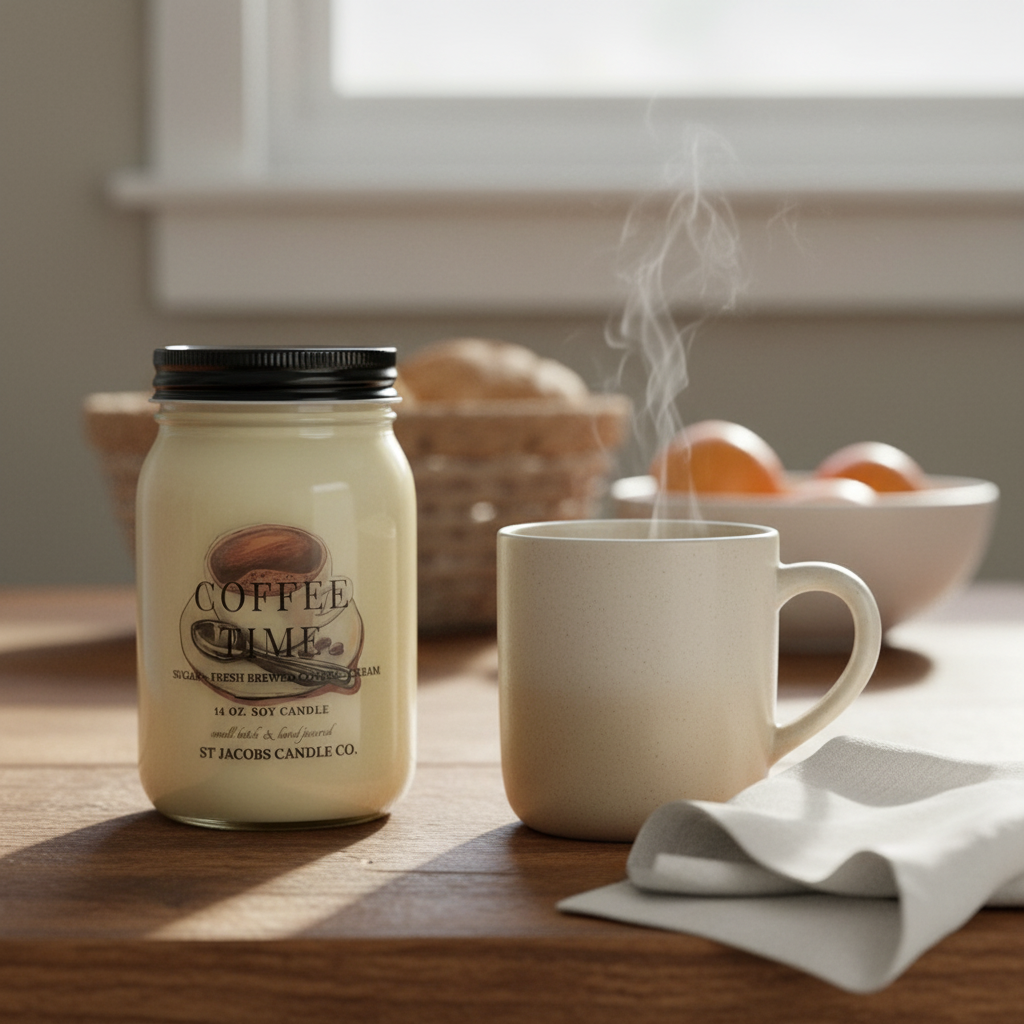 "COFFEE TIME" Natural Soy Candle